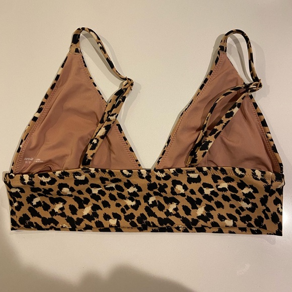 Aerie cheetah bikini top - Picture 2 of 3